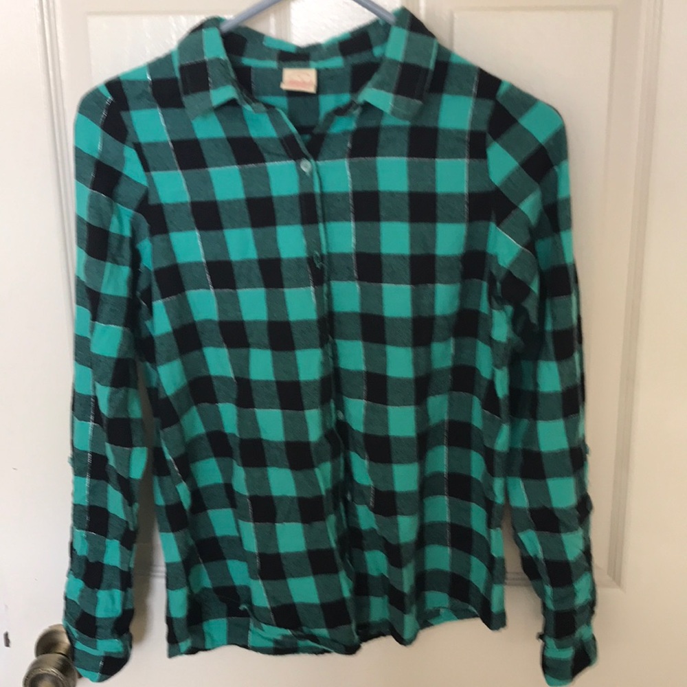 Girls Rugged Button Down Shirt
